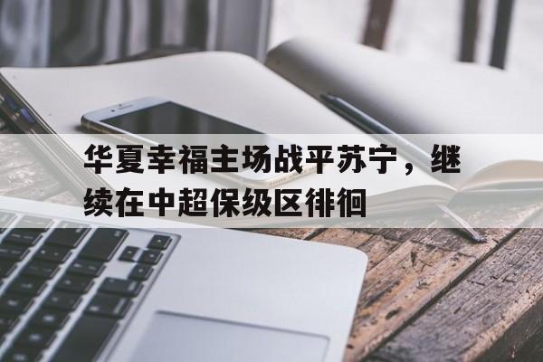 华夏幸福主场战平苏宁，继续在中超保级区徘徊